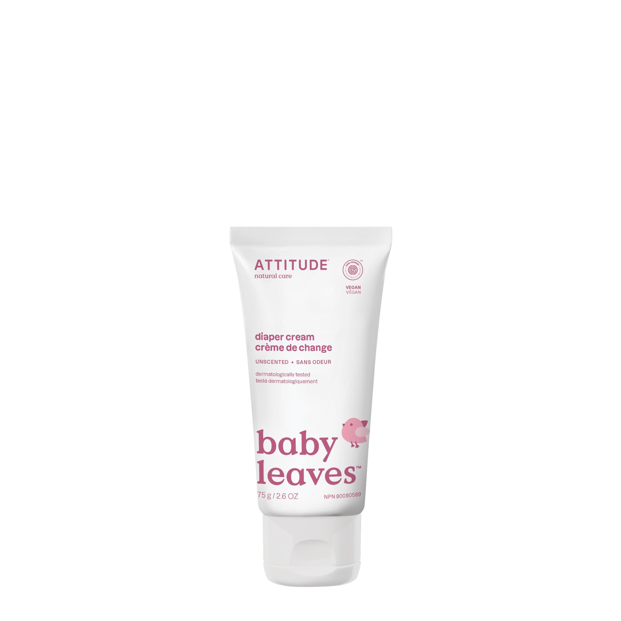 Crema para Bebé Attitude Natural Zinc Baby Leaves 75 g - Venta Internacional