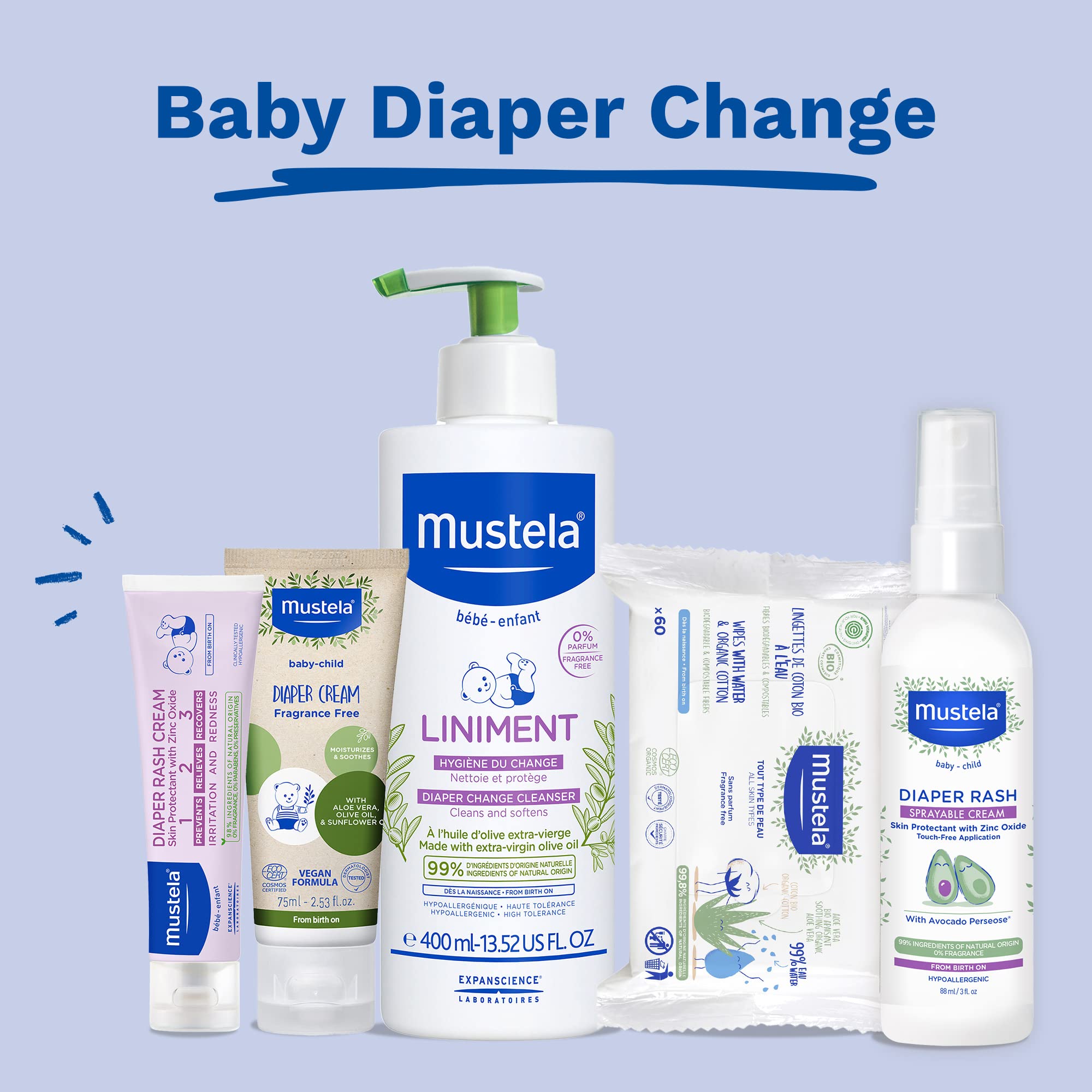 Foto 7 pulgar | Crema Para Dermatitis Del Pañal En Aerosol Mustela Touchfree 90 Ml - Venta Internacional.