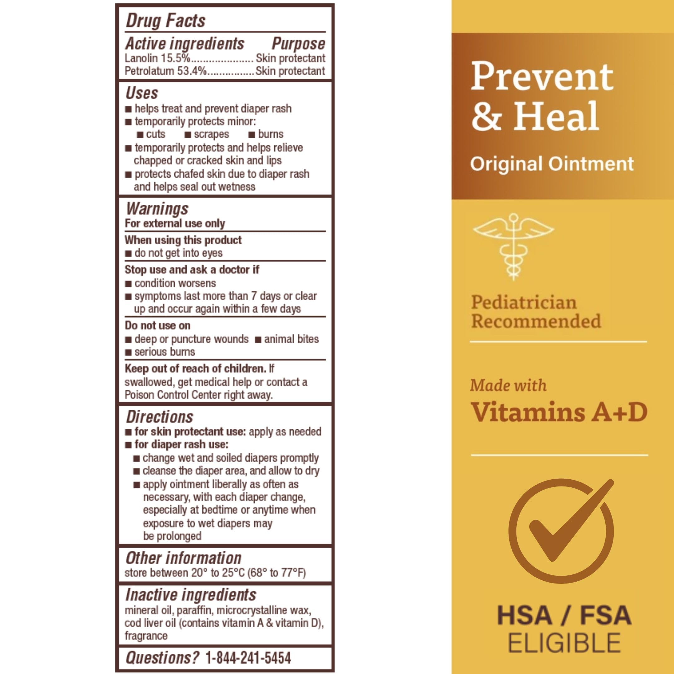 Foto 3 pulgar | Pomada Para Dermatitis Del Pañal A+d Original Previene Y Cura 480 Ml - Venta Internacional.