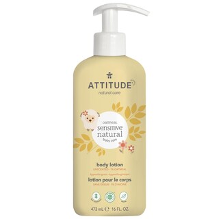 Foto 1 | Loción Corporal Attitude Para Piel Sensible Hipoalergénica De Bebés 480 Ml - Venta Internacional.