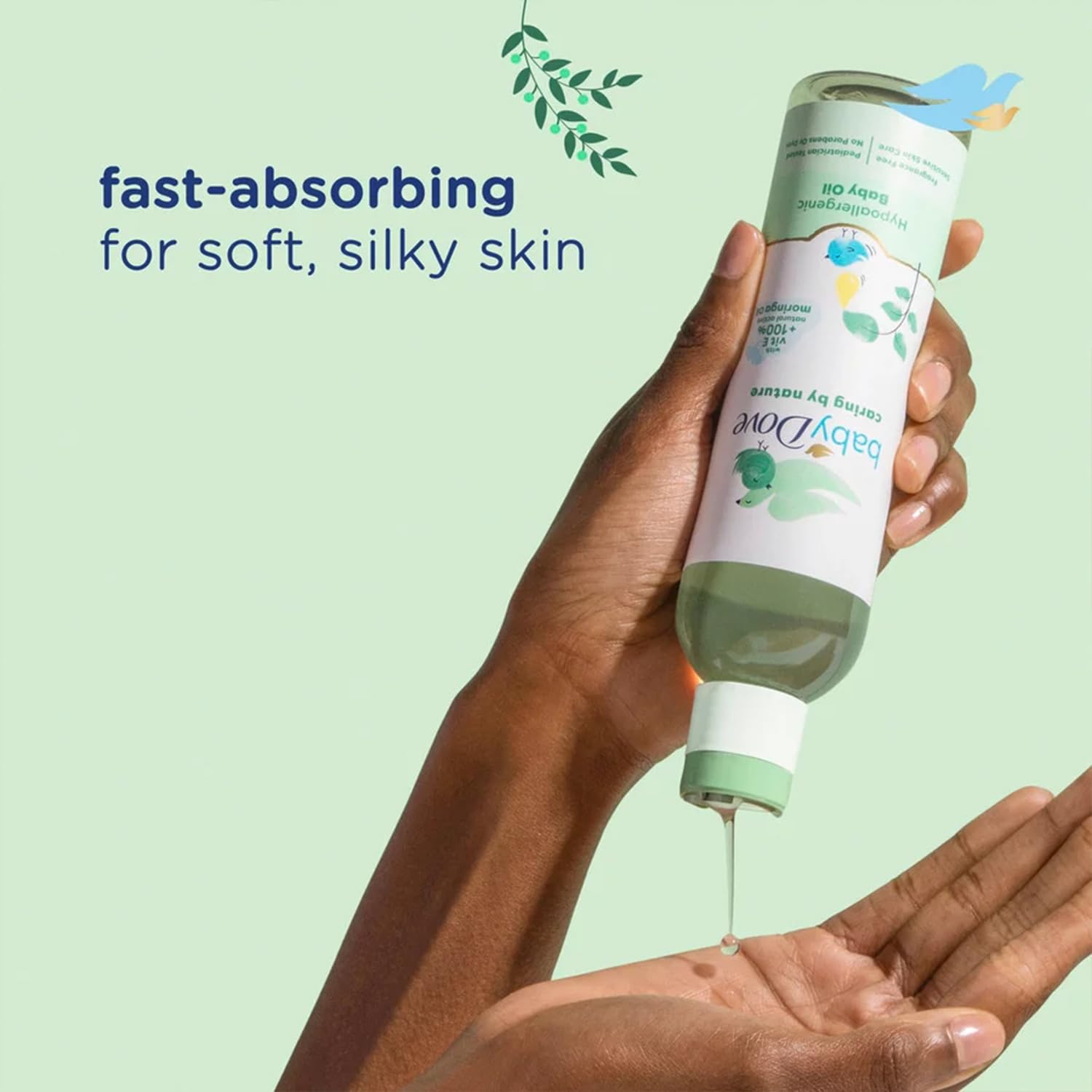 Foto 4 | Set De Cuidado Para Bebés Dove Baby Oil & Baby Lotion, 240 Ml, Sin Fragancia - Venta Internacional.