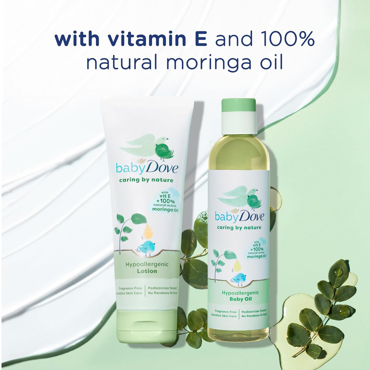 Foto 6 | Set De Cuidado Para Bebés Dove Baby Oil & Baby Lotion, 240 Ml, Sin Fragancia - Venta Internacional.