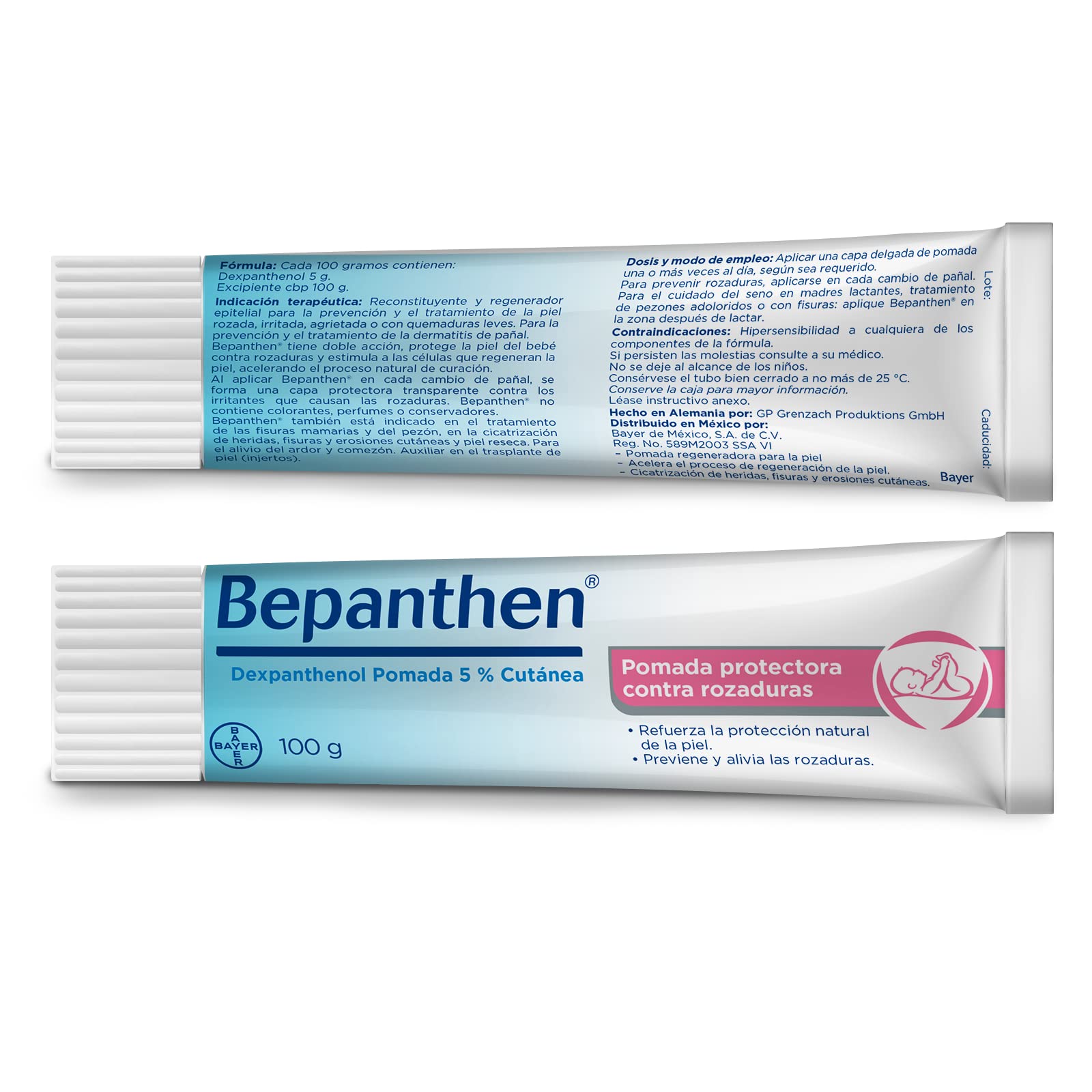 Foto 4 pulgar | Ungüento Protector De Piel Bepanthen 100 G - Venta Internacional.