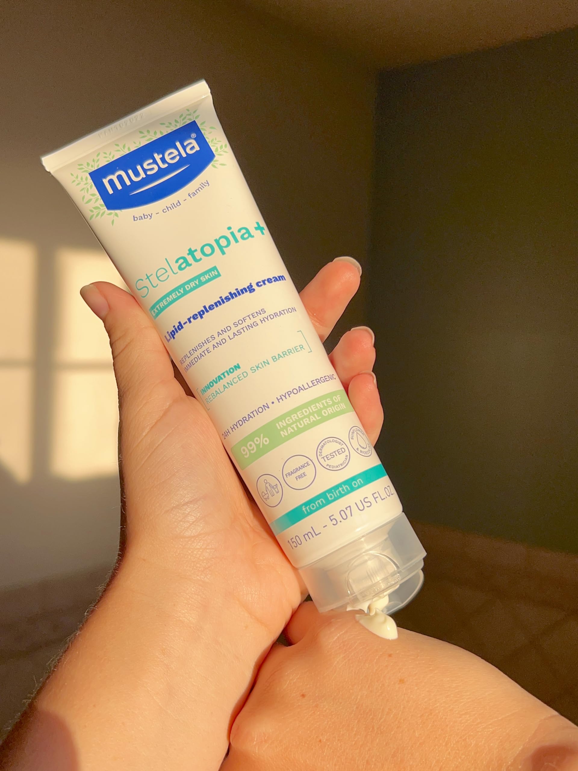 Foto 5 pulgar | Crema Hidratante Mustela Stelatopia+, Reponedora De Lípidos, 150 Ml - Venta Internacional.
