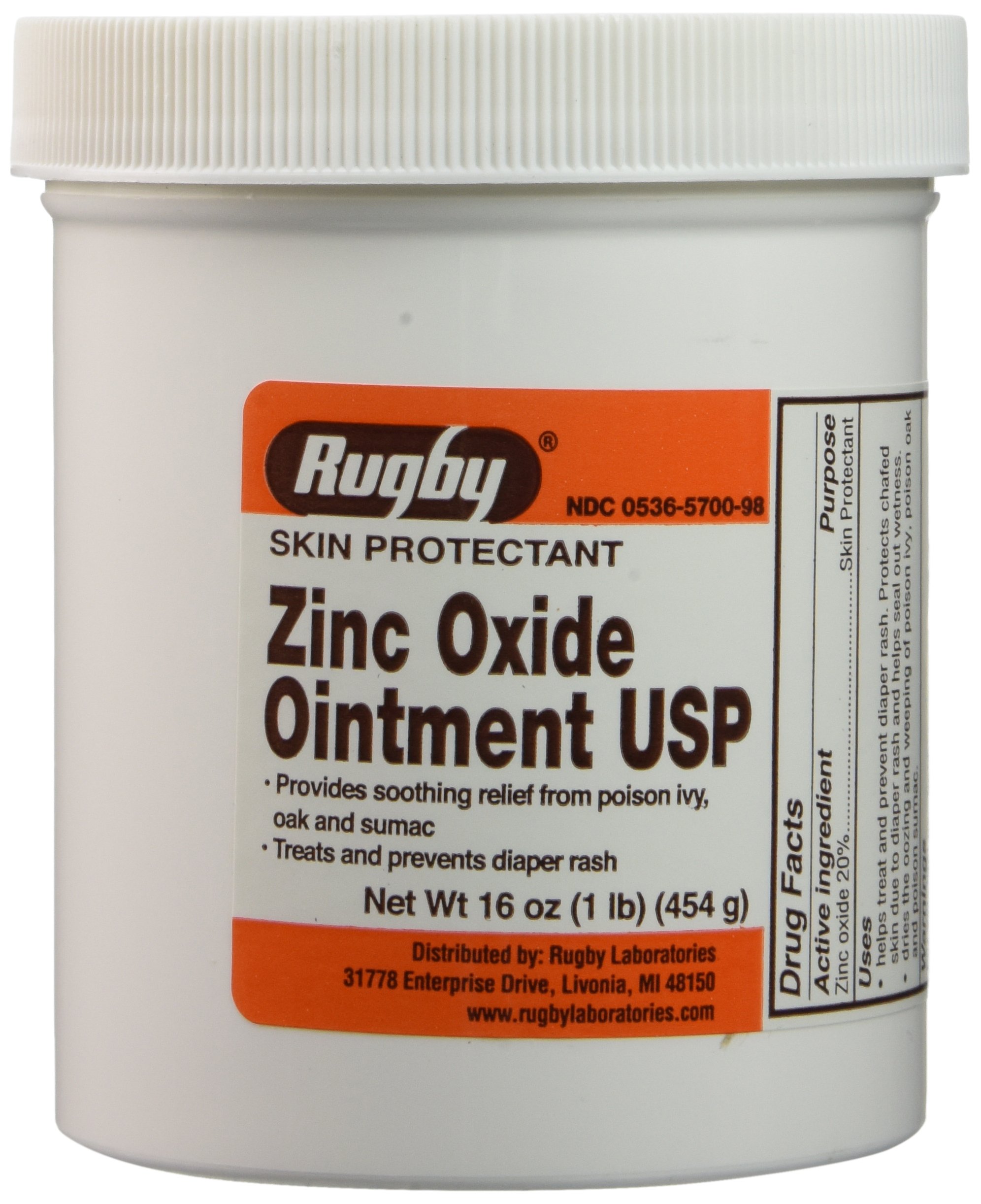 Foto 2 pulgar | Ungüento De Óxido De Zinc, Protector De Piel Rugby, 20%, 454 G X 2 - Venta Internacional.