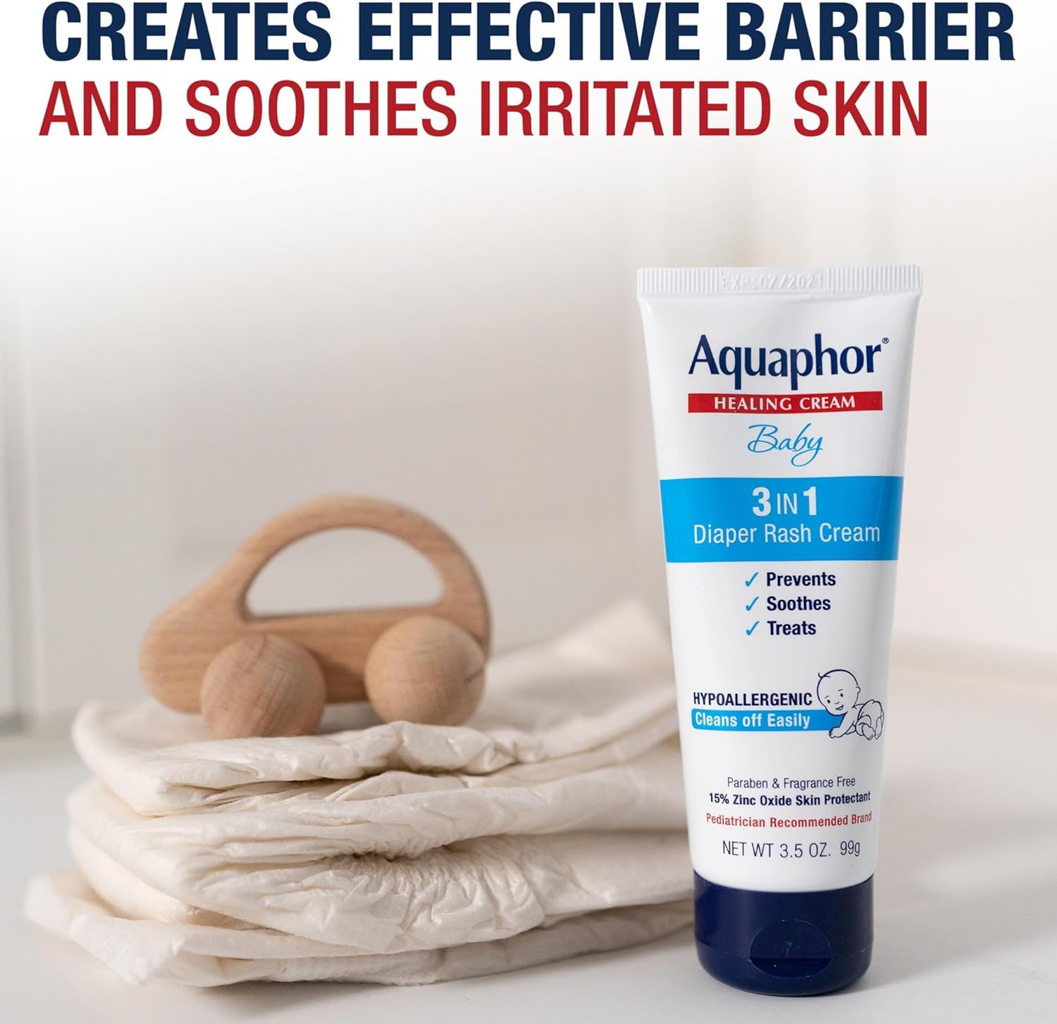 Foto 3 pulgar | Crema Para Dermatitis Del Pañal Aquaphor Baby 100 Ml (paquete De 2) - Venta Internacional.