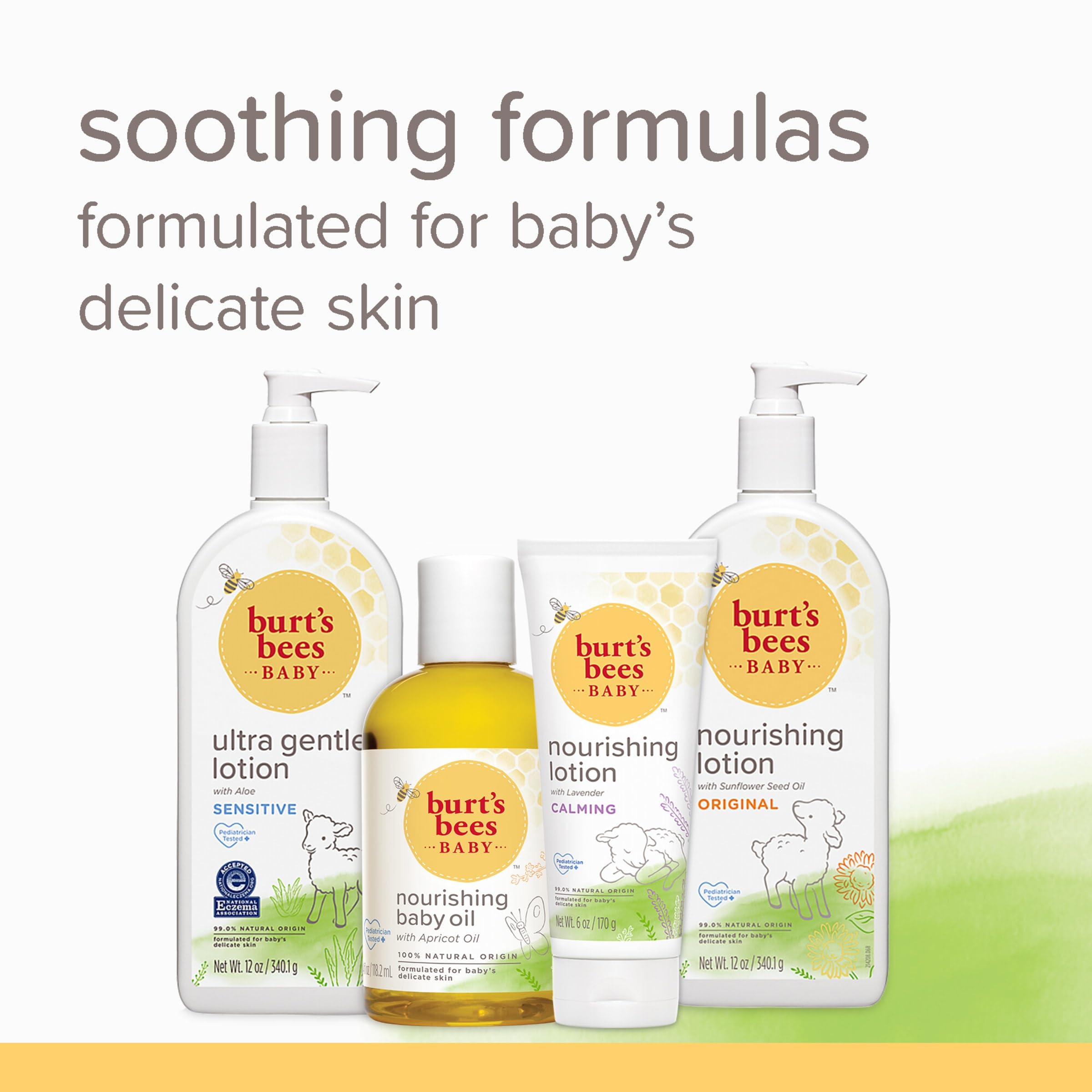 Foto 8 pulgar | Loción Burt's Bees Baby Ultra Gentle Con Aloe 360 Ml (paquete De 3) - Venta Internacional.
