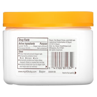 Foto 2 | Pomada Para Dermatitis Del Pañal A+d Original Ointment 454 G - Venta Internacional.