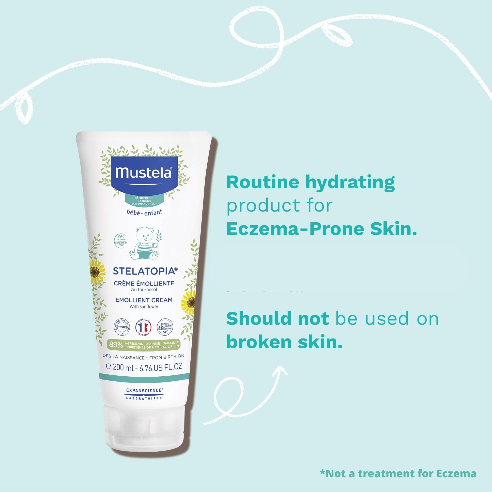 Foto 6 pulgar | Loción Corporal Hidratante Mustela Stelatopia Eccema 200 Ml - Venta Internacional.