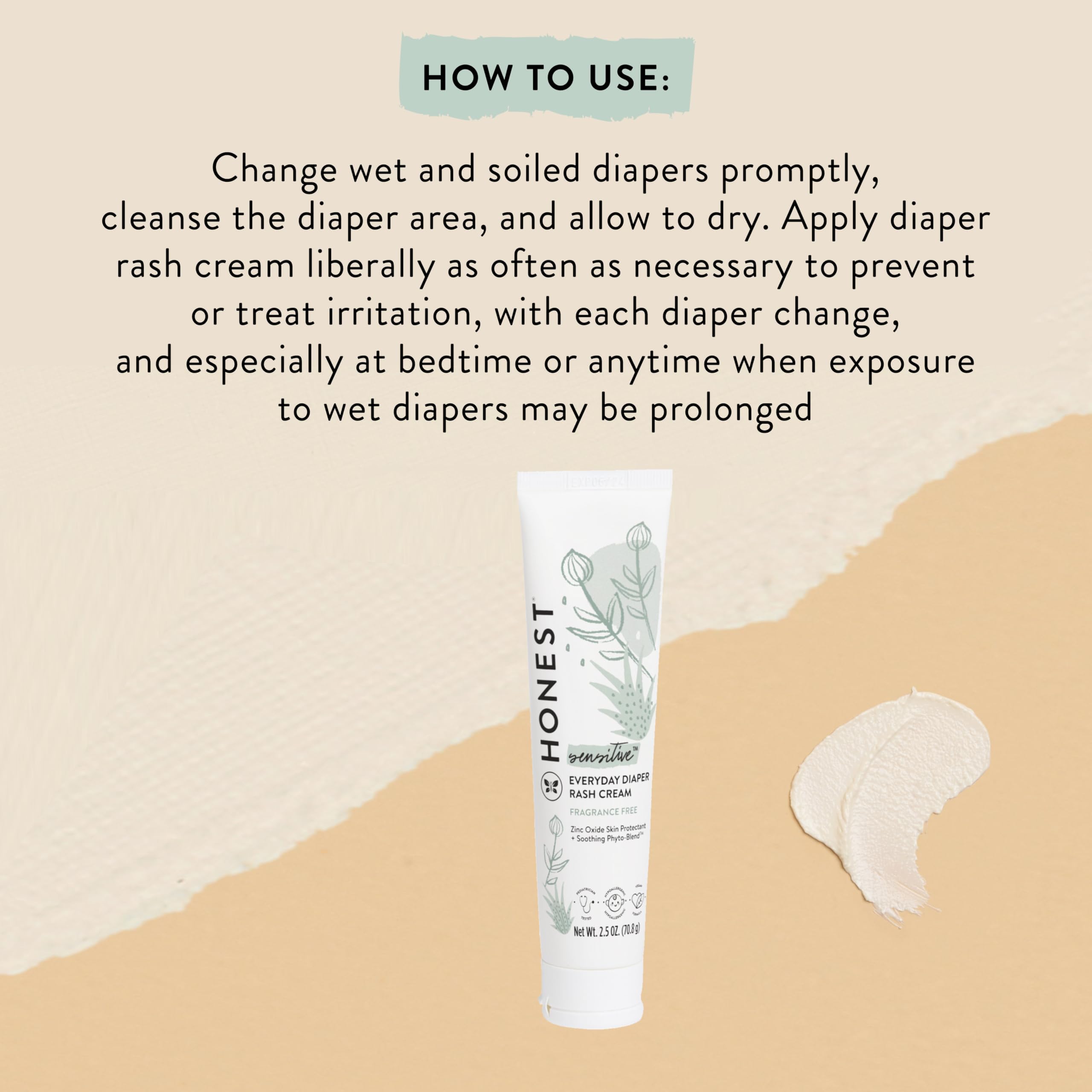 Foto 7 pulgar | Crema Hipoalergénica Para Dermatitis Del Pañal The Honest Company  75 Ml - Venta Internacional.
