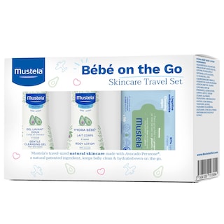 Foto 1 | Set de Viaje Mustela 3 Piezas para Bebé-Venta Internacional