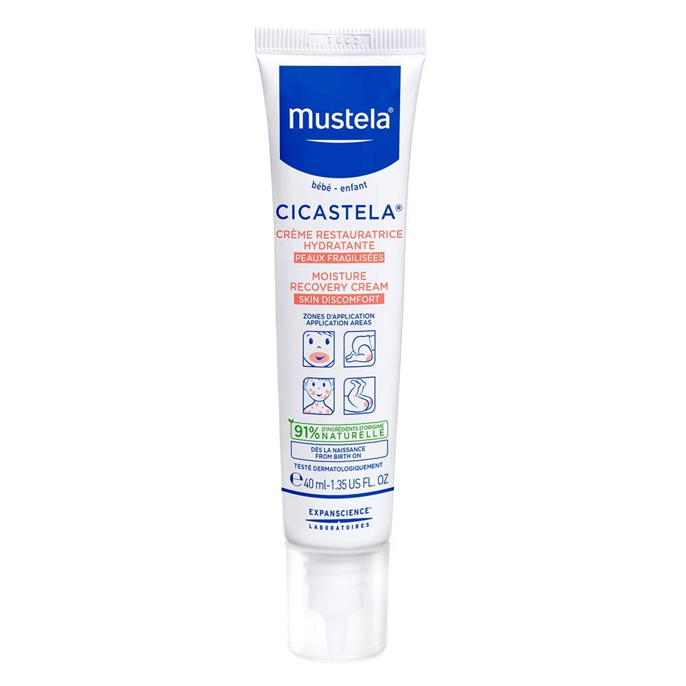 Foto 2 pulgar | Crema De Recuperación De Humedad Mustela Cicastela Para Bebé 40 Ml - Venta Internacional.