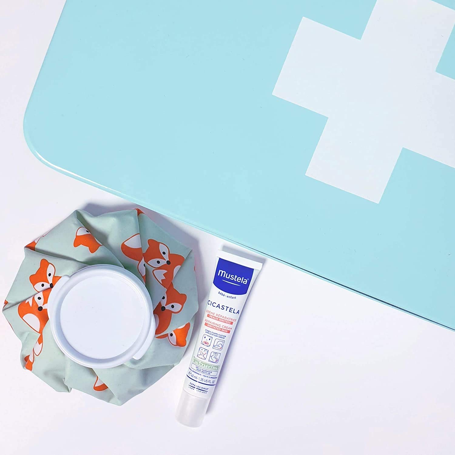 Foto 6 pulgar | Crema De Recuperación De Humedad Mustela Cicastela Para Bebé 40 Ml - Venta Internacional.
