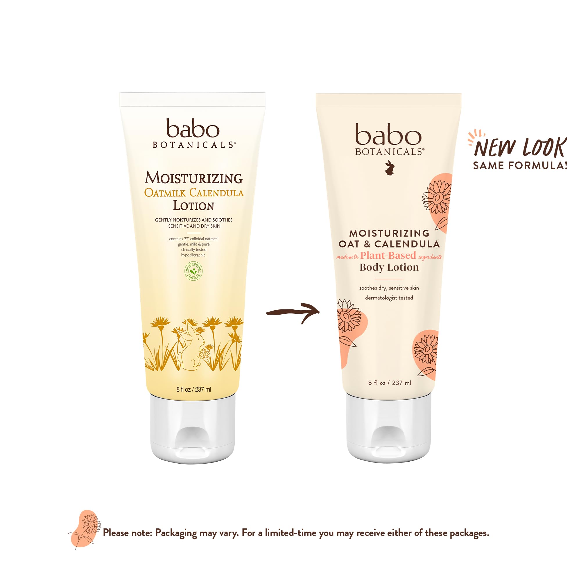 Foto 3 pulgar | Loción Corporal Babo Botanicals Hidratante De Avena Y Caléndula - Venta Internacional.