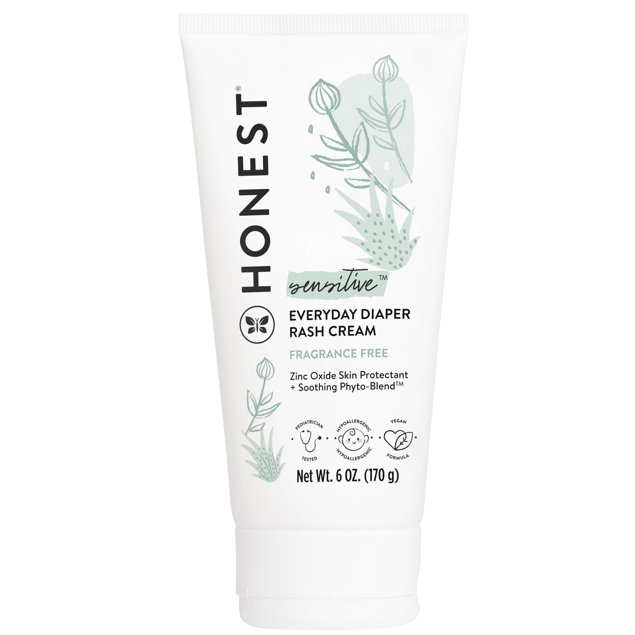 Crema Hipoalergénica Para Dermatitis Del Pañal The Honest Company  180 Ml - Venta Internacional.