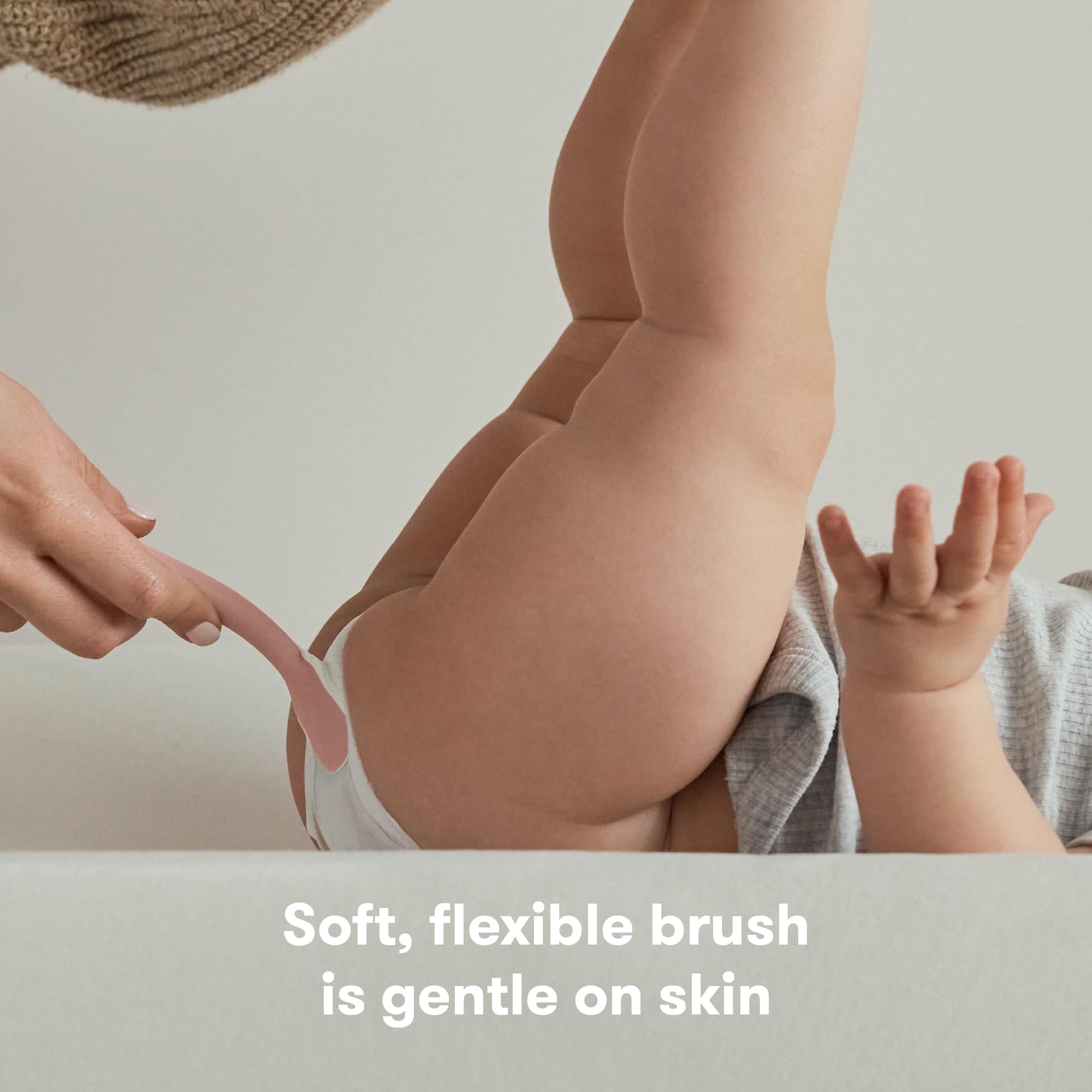 Foto 2 | Espátula De Crema Para Pañales Frida Baby 100% Silicona Rosa - Venta Internacional.