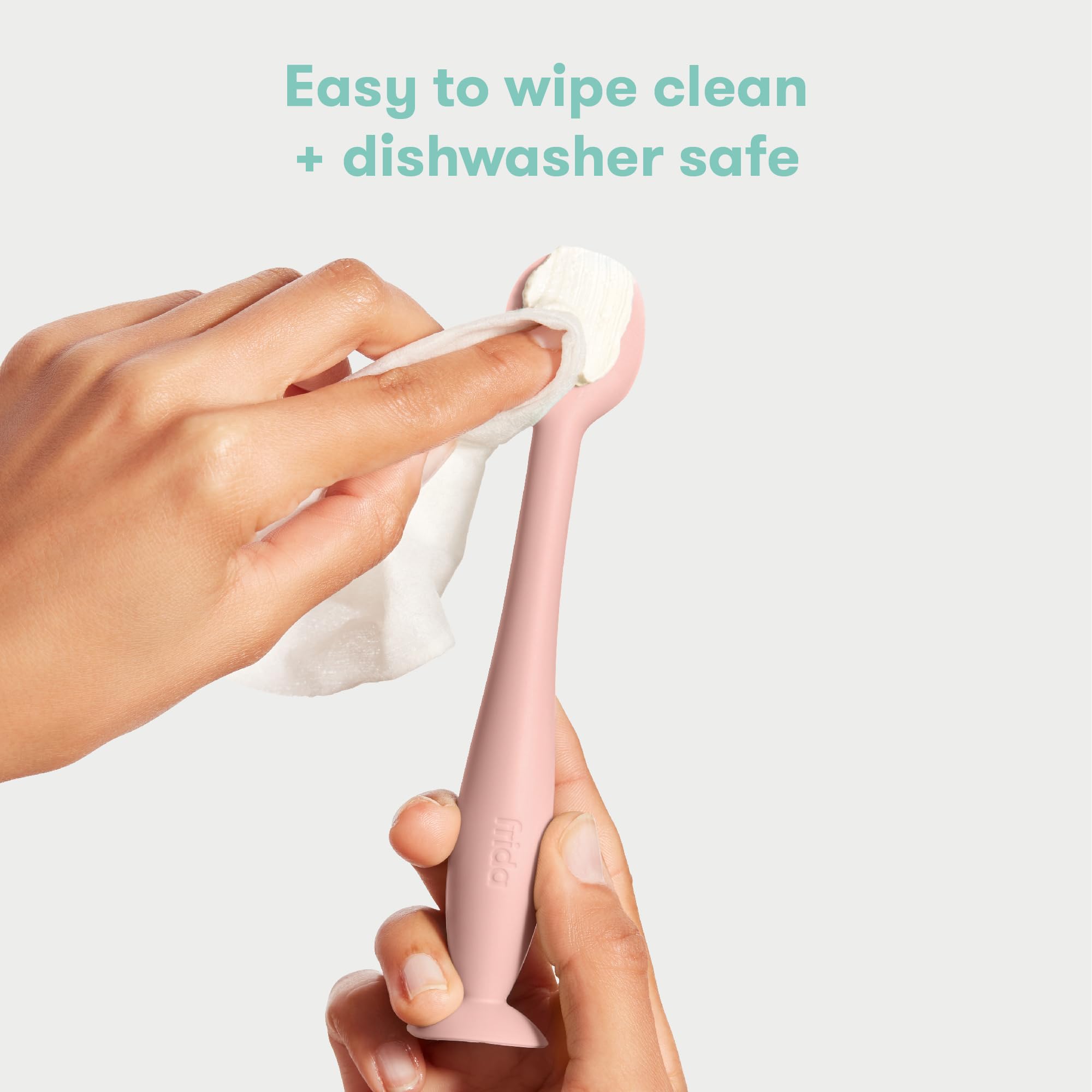 Foto 5 pulgar | Espátula De Crema Para Pañales Frida Baby 100% Silicona Rosa - Venta Internacional.