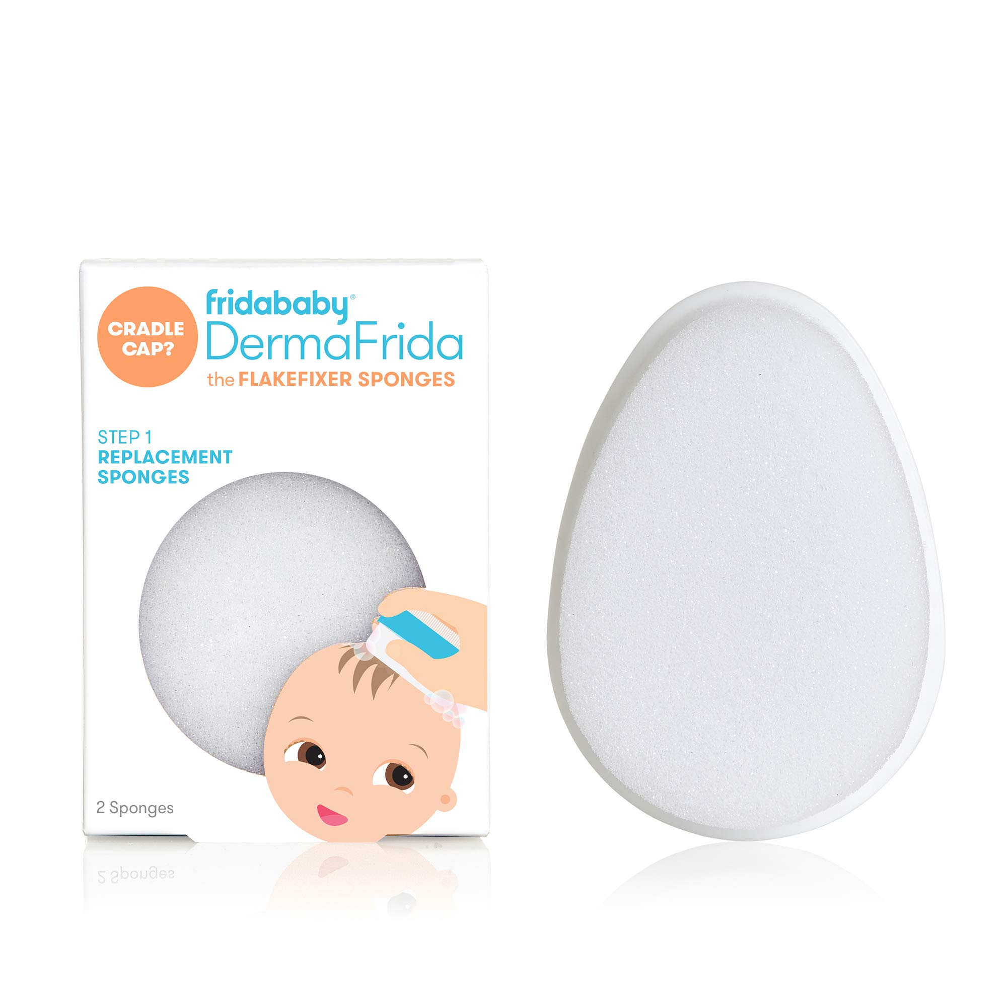 Foto 2 pulgar | Esponja de Repuesto para Sistema Cradle Cap System FridaBaby 2 Piezas - Venta Internacional