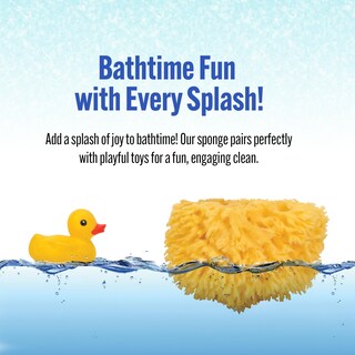 Foto 3 | Baño Sea Sponge Baby Buddy De Lana Natural Para Recién Nacidos, Paquete De 2 - Venta Internacional.