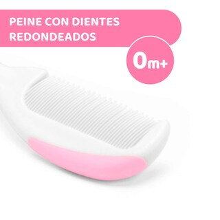 Foto 4 | Set de Cepillos y Peines Chicco Pink para Bebés - Venta Internacional