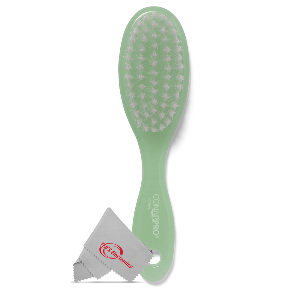 Cepillo Conair Extra Suave Verde para Bebés - Venta Internacional