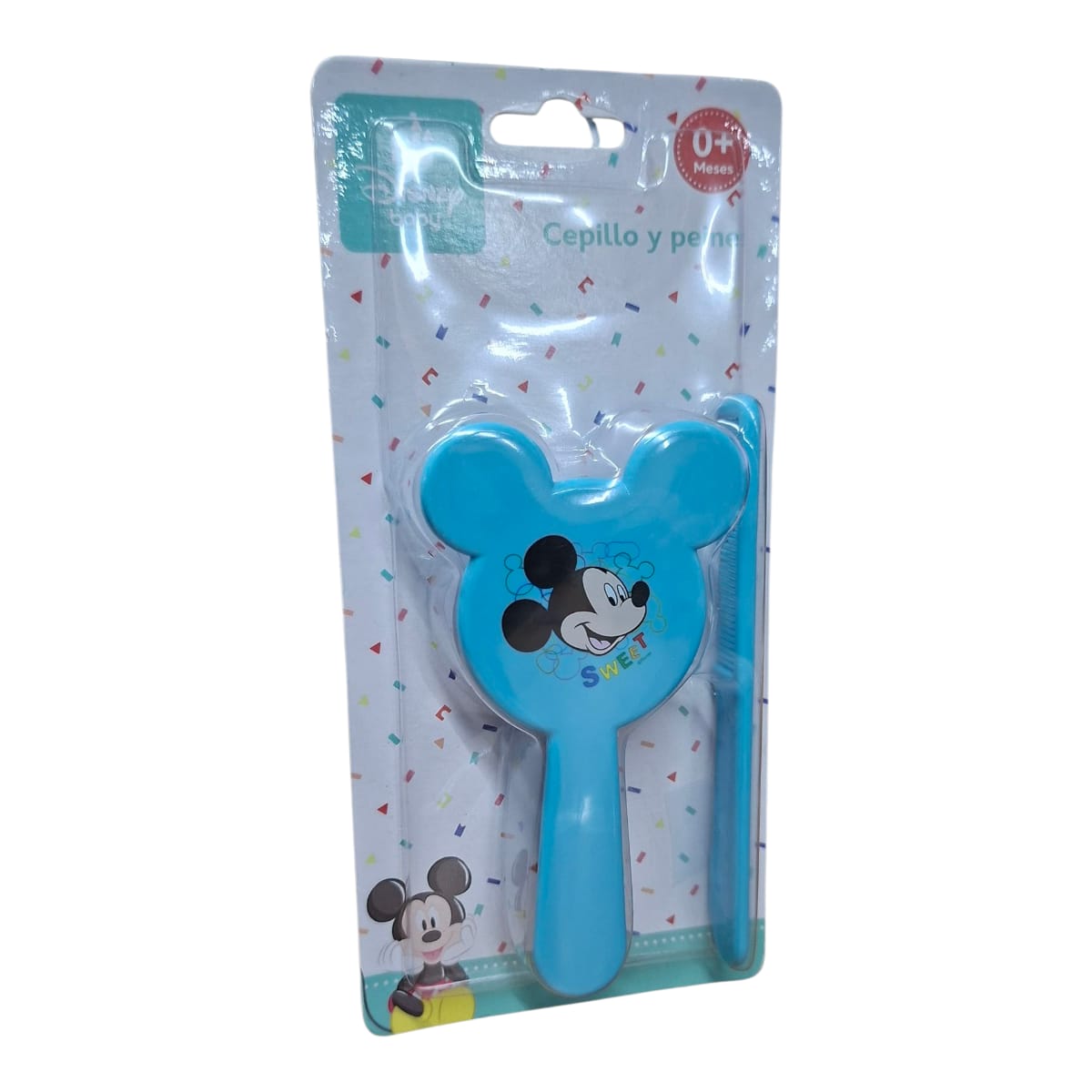 Foto 4 pulgar | Cepillo Y Peine Mickey Mouse Disnep Para Bebe De Color Azul