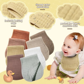 Foto 4 | Paños Frienda 8 Piezas para Bebé-Venta Internacional
