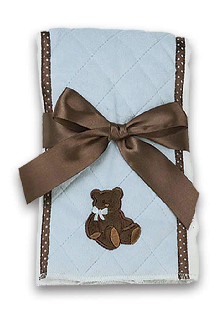 Foto 1 | Osito De Peluche Azul Burp Cloth Bearington Baby Posh Dots, 14 X 18,5 Cm - Venta Internacional.