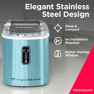 Foto 4 | Máquina Para Hacer Hielo Frigidaire, Autolimpiante, 12 Kg/día, Azul - Venta Internacional.