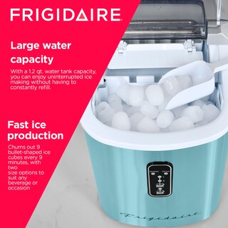 Foto 5 | Máquina Para Hacer Hielo Frigidaire, Autolimpiante, 12 Kg/día, Azul - Venta Internacional.