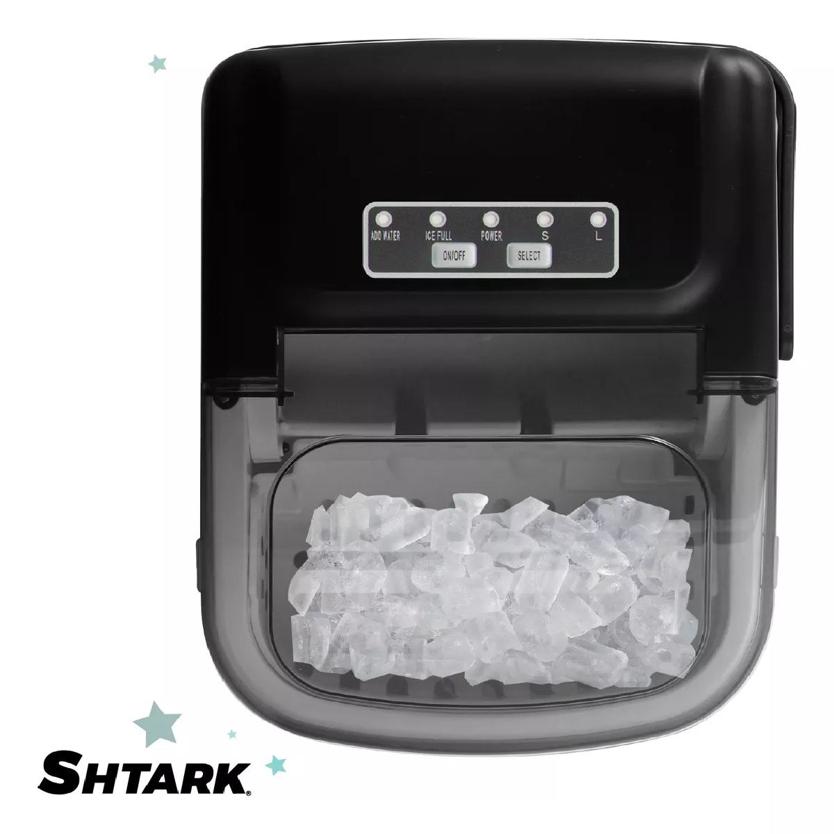 Foto 6 pulgar | Máquina para Hacer Hielo Shtark 2 Tamaños Portátil Eléctrica 12 kg