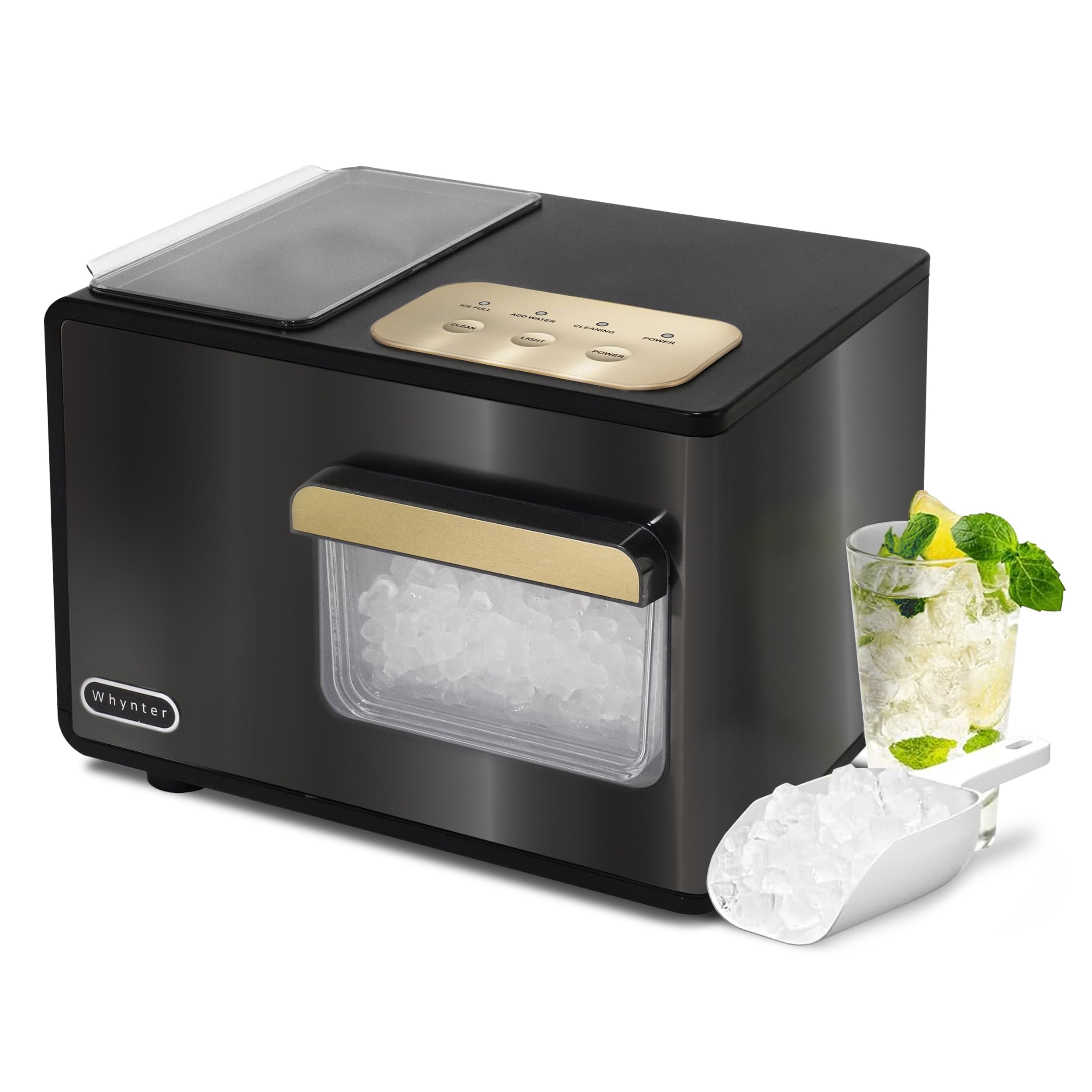 Foto 2 pulgar | Máquina De Hielo En Pepitas Whynter Ibx-388bg Sonicsnö 18,14 Kg/24 H - Venta Internacional.