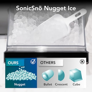 Foto 7 | Máquina De Hielo En Pepitas Whynter Ibx-388bg Sonicsnö 18,14 Kg/24 H - Venta Internacional.