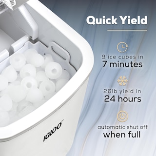 Foto 3 | Máquina De Hacer Hielo Igloo Automática Autolimpiante 12 Kg/24 H - Venta Internacional.