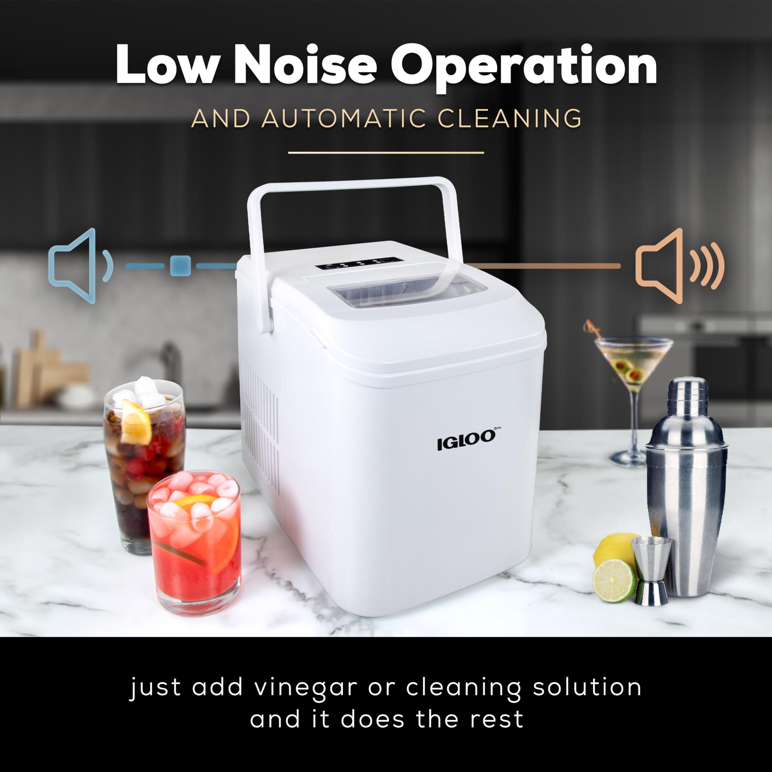 Foto 6 pulgar | Máquina De Hacer Hielo Igloo Automática Autolimpiante 12 Kg/24 H - Venta Internacional.