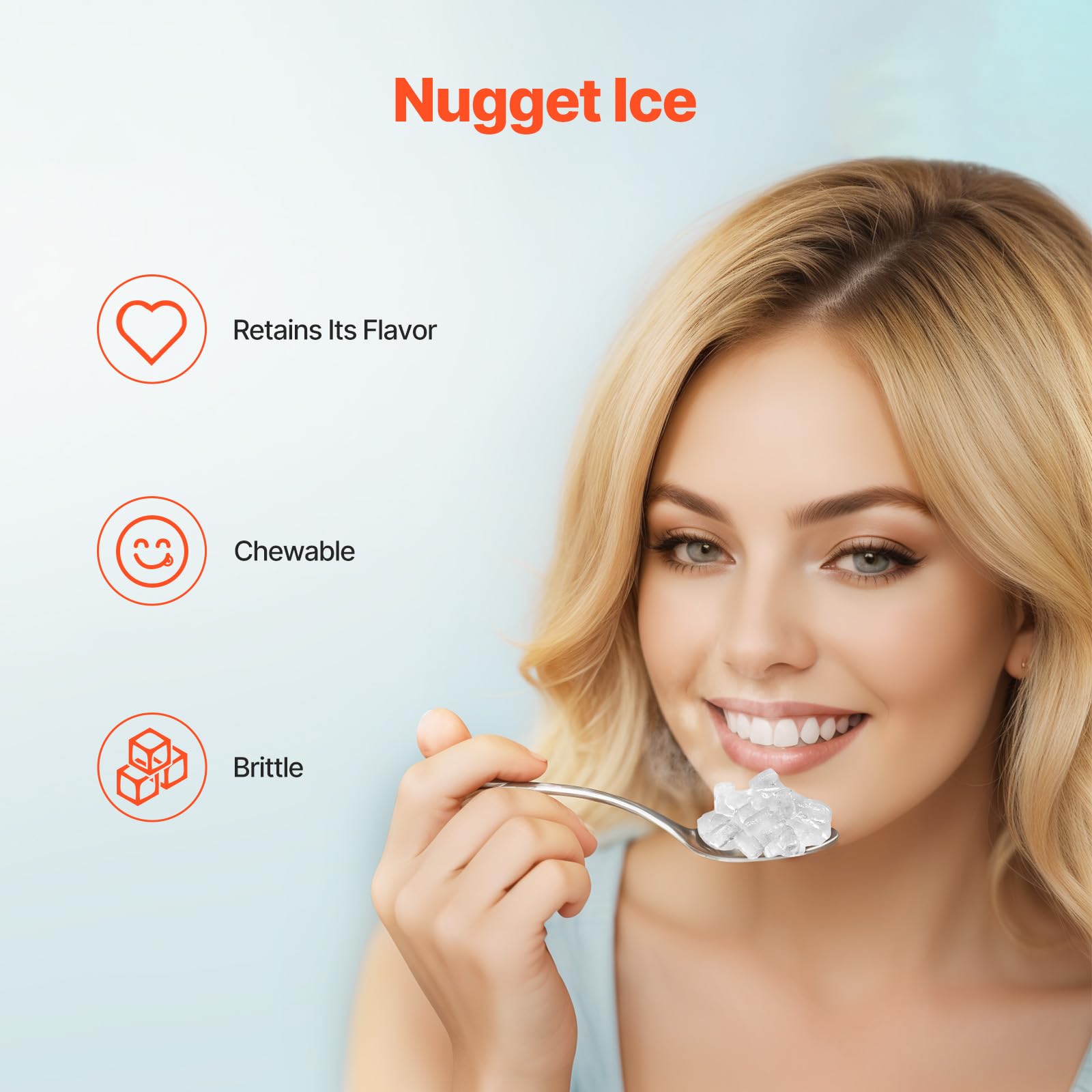 Foto 4 pulgar | Máquina De Hielo En Pepitas Vevor 15 Kg/24 H Con Acero Inoxidable Autolimpiante - Venta Internacional.