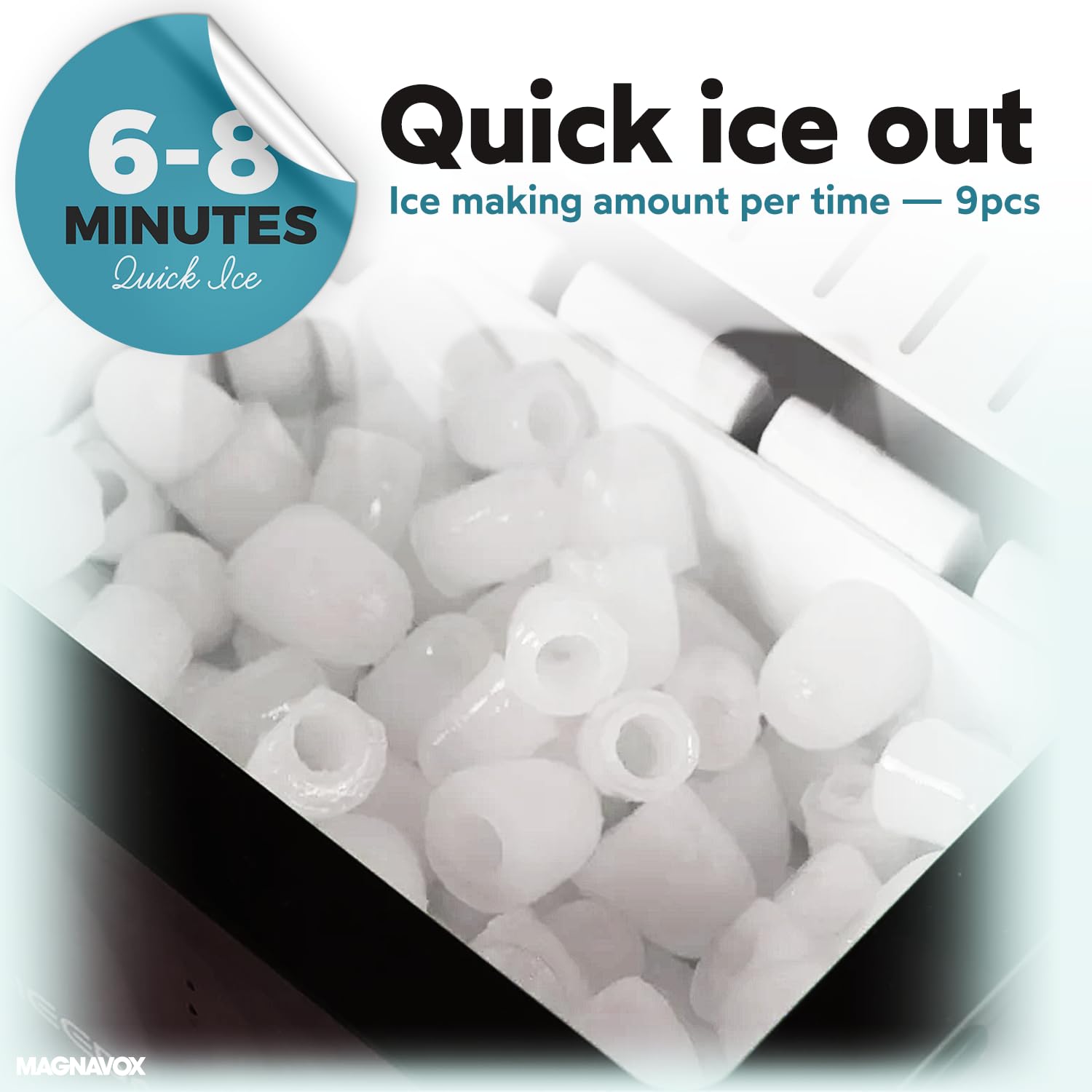 Foto 4 pulgar | Máquina De Hielo Craig Cim201 Para Encimera, 26 Lb/24 H, Bullet Ice - Venta Internacional.