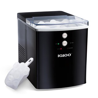 Foto 1 | Máquina Para Hacer Hielo Igloo, Encimera Eléctrica, 15 Kg, Color Negro - Venta Internacional.