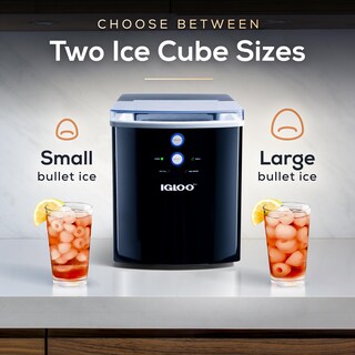 Foto 4 | Máquina Para Hacer Hielo Igloo, Encimera Eléctrica, 15 Kg, Color Negro - Venta Internacional.
