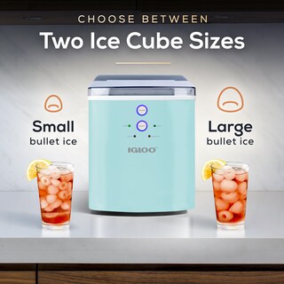 Foto 4 | Máquina Para Hacer Hielo, Encimera Eléctrica Igloo, 15 Kg/24 H, Color Aguamarina - Venta Internacional.
