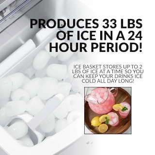 Foto 3 | Máquina Para Hacer Hielo, Encimera Eléctrica Igloo, 15 Kg/24 H - Venta Internacional.