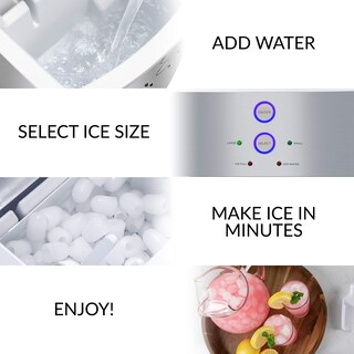 Foto 4 | Máquina Para Hacer Hielo, Encimera Eléctrica Igloo, 15 Kg/24 H - Venta Internacional.