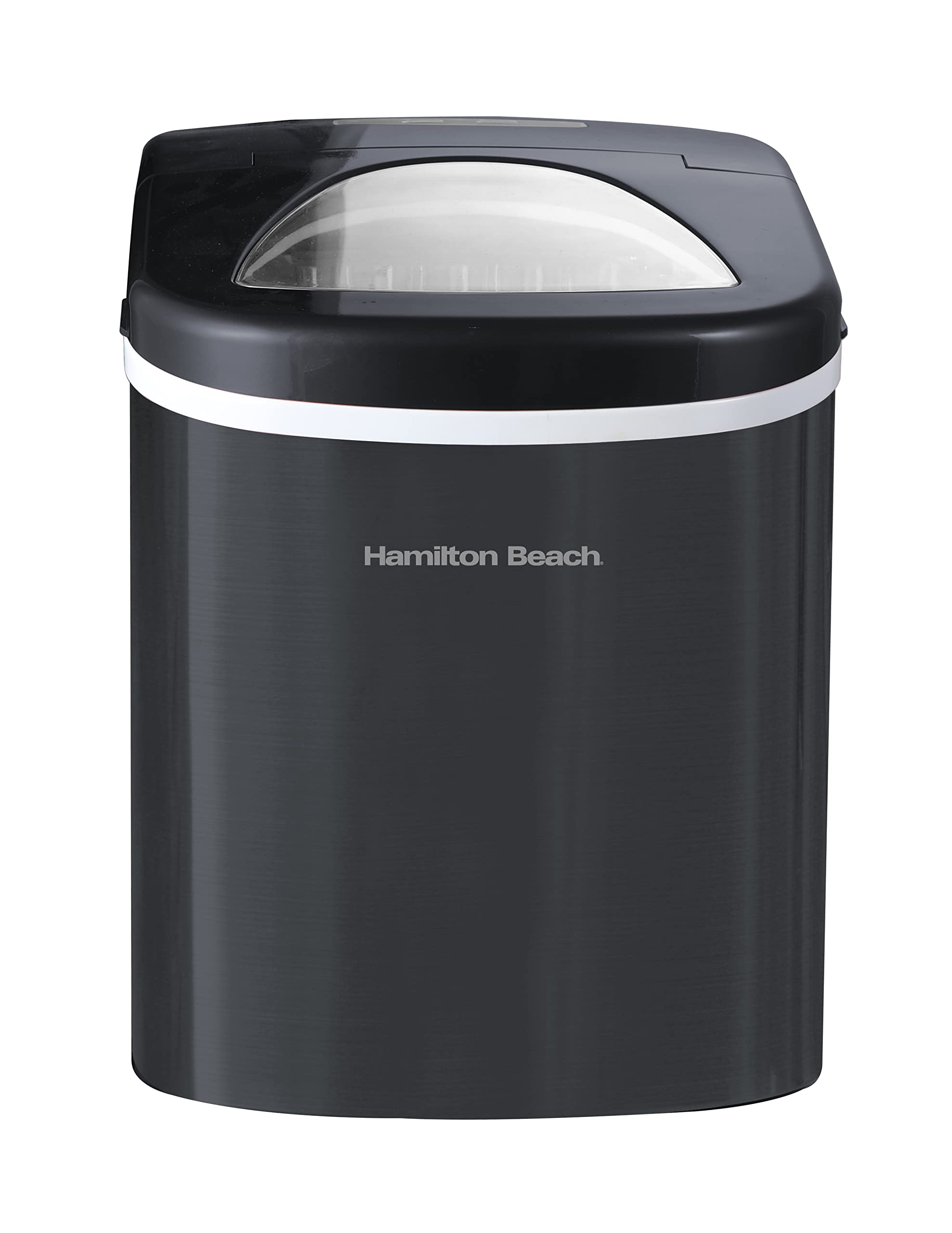 Máquina De Hielo Hamilton Beach, Compacta, Encimera, 12 Kg/día, Color Negro - Venta Internacional.