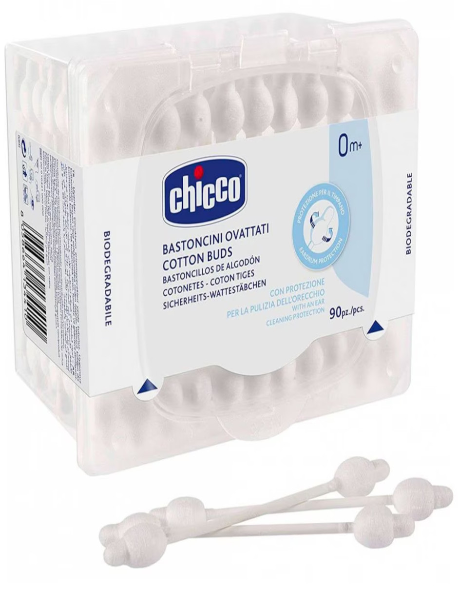 Foto 5 pulgar | Cotonetes De Algodon  90 Piezas Color Blanco + Gratis Termo Güish De Regalo