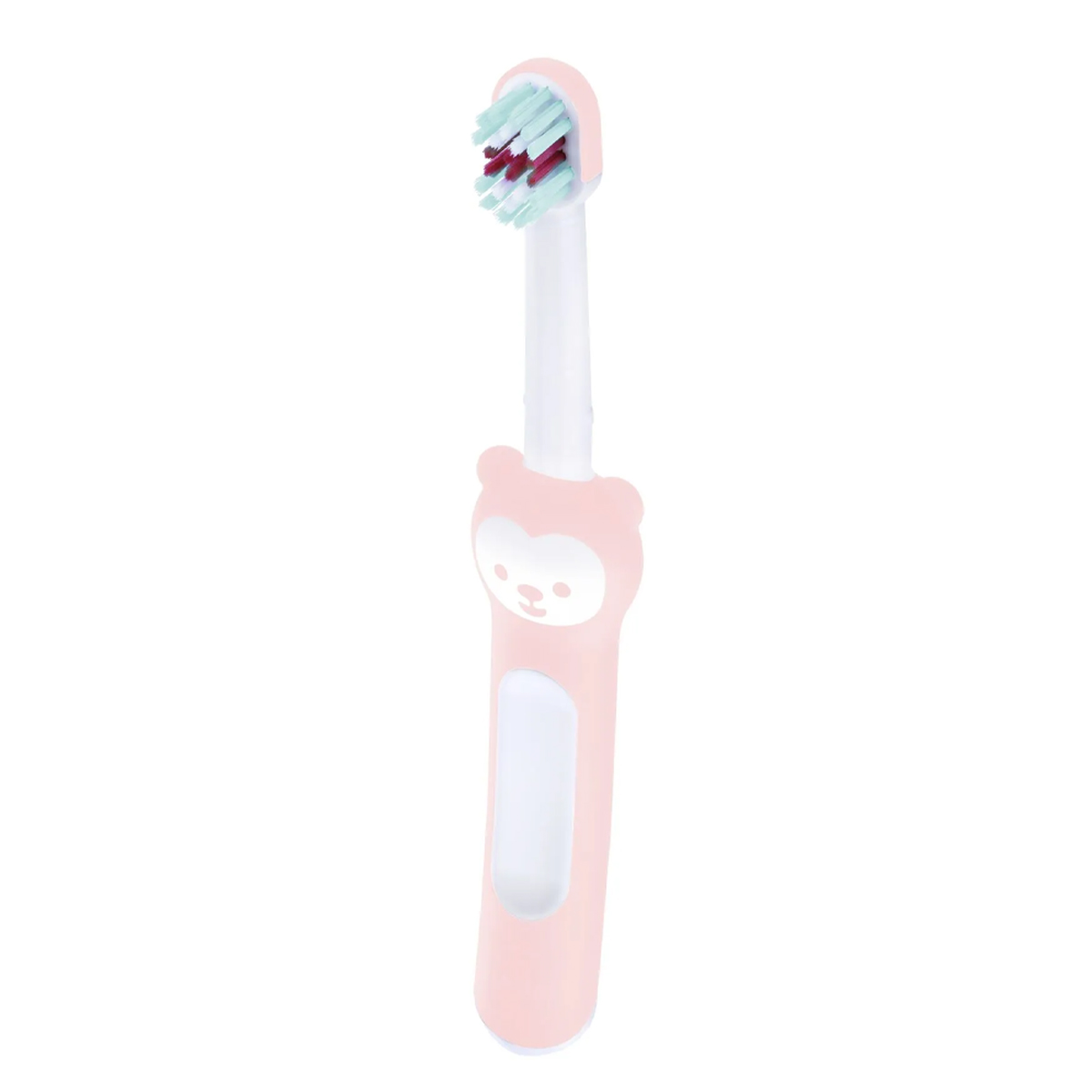 Foto 4 pulgar | Cepillo De Dientes Mam Baby Learn To Brush 2pz Rosa