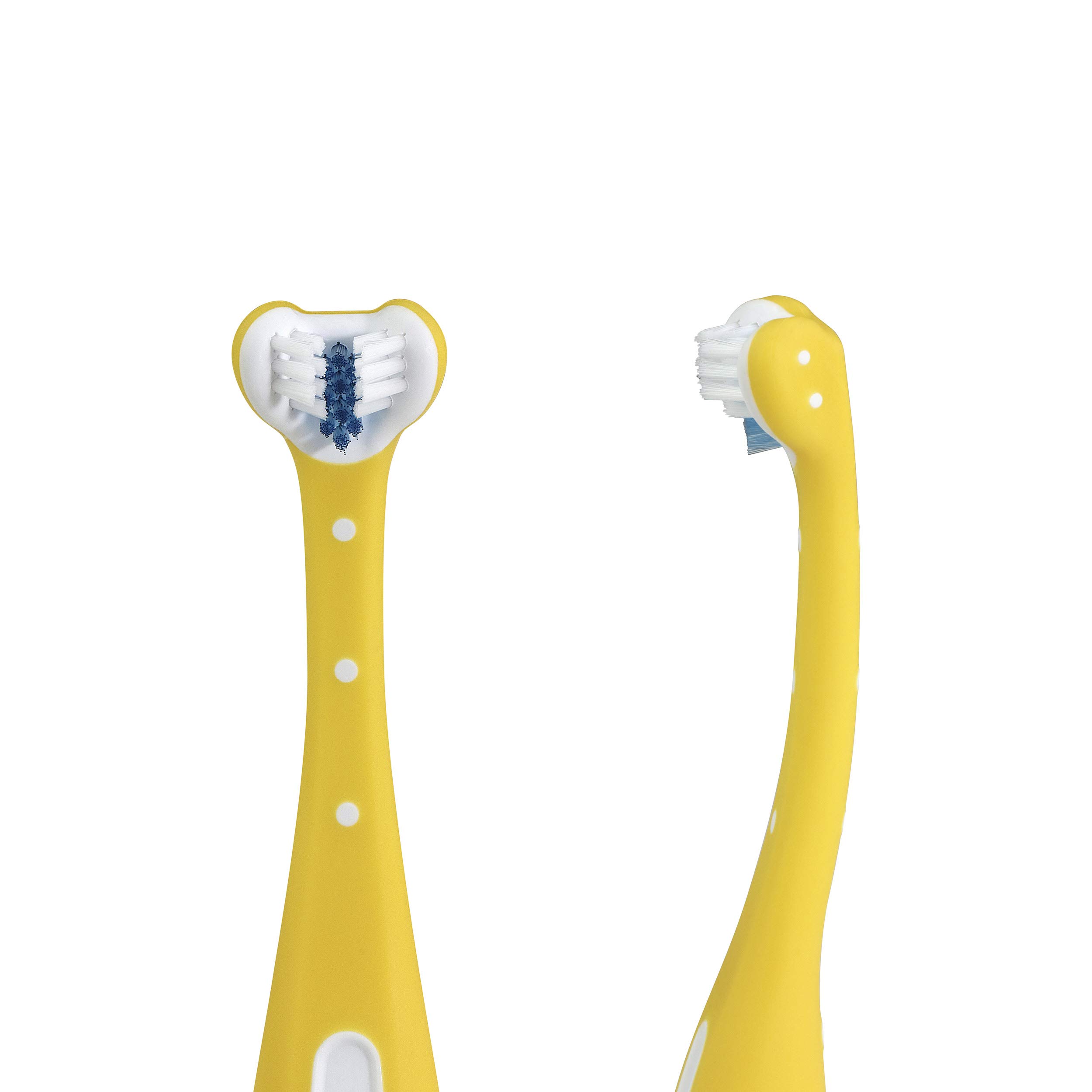 Foto 3 | Cepillo De Dientes Frida Baby Triple-angle Toothhugger Para Niños Pequeños - Venta Internacional.