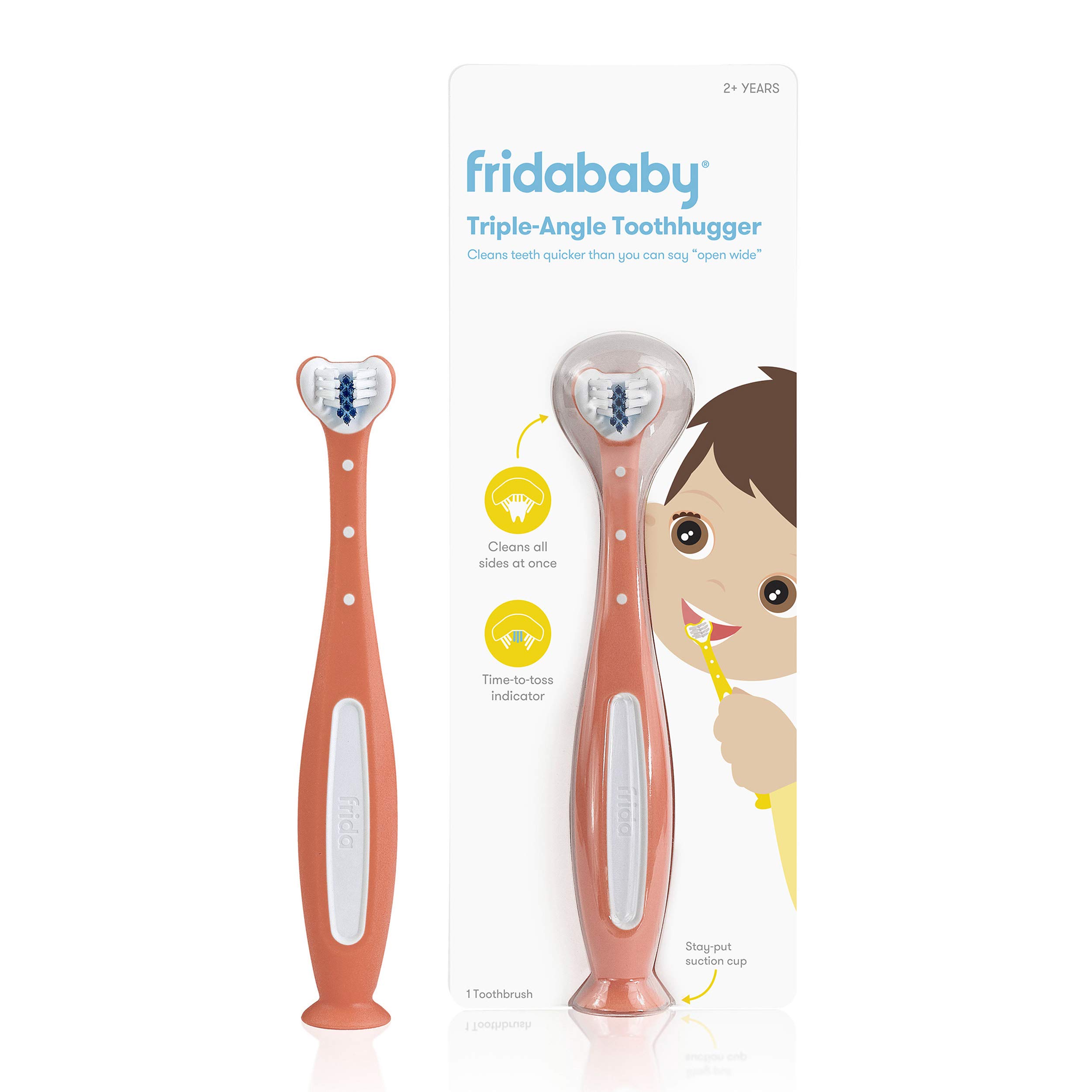 Cepillo De Dientes Frida Baby Triple-angle Toothhugger Para Niños Pequeños - Venta Internacional.