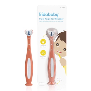 Foto 1 | Cepillo De Dientes Frida Baby Triple-angle Toothhugger Para Niños Pequeños - Venta Internacional.
