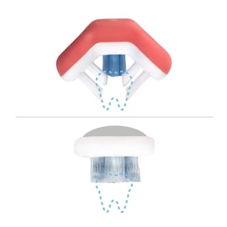 Foto 4 | Cepillo De Dientes Frida Baby Triple-angle Toothhugger Para Niños Pequeños - Venta Internacional.
