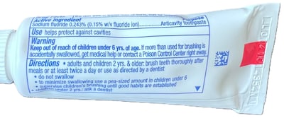 Foto 3 | Pasta De Dientes Crest Kids Cavity Protection Sparkle Fun 24 G X 36 - Venta Internacional.